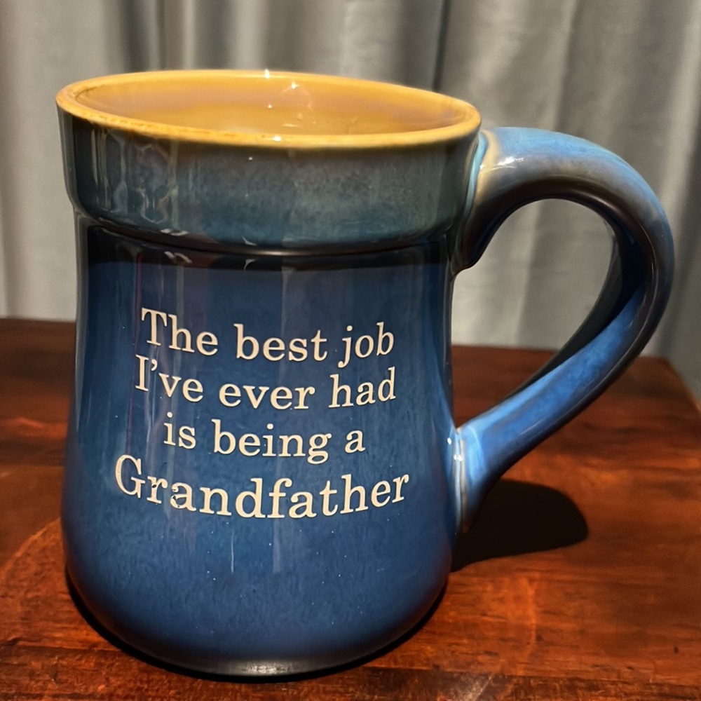 POP Mug "The best job I've ever had is being a Grandfather"